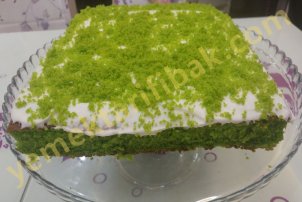 Ispanaklı Yaş Pasta