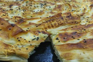 Peynirli Dolama Börek