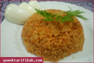 Patatesli Bulgur Pilavı